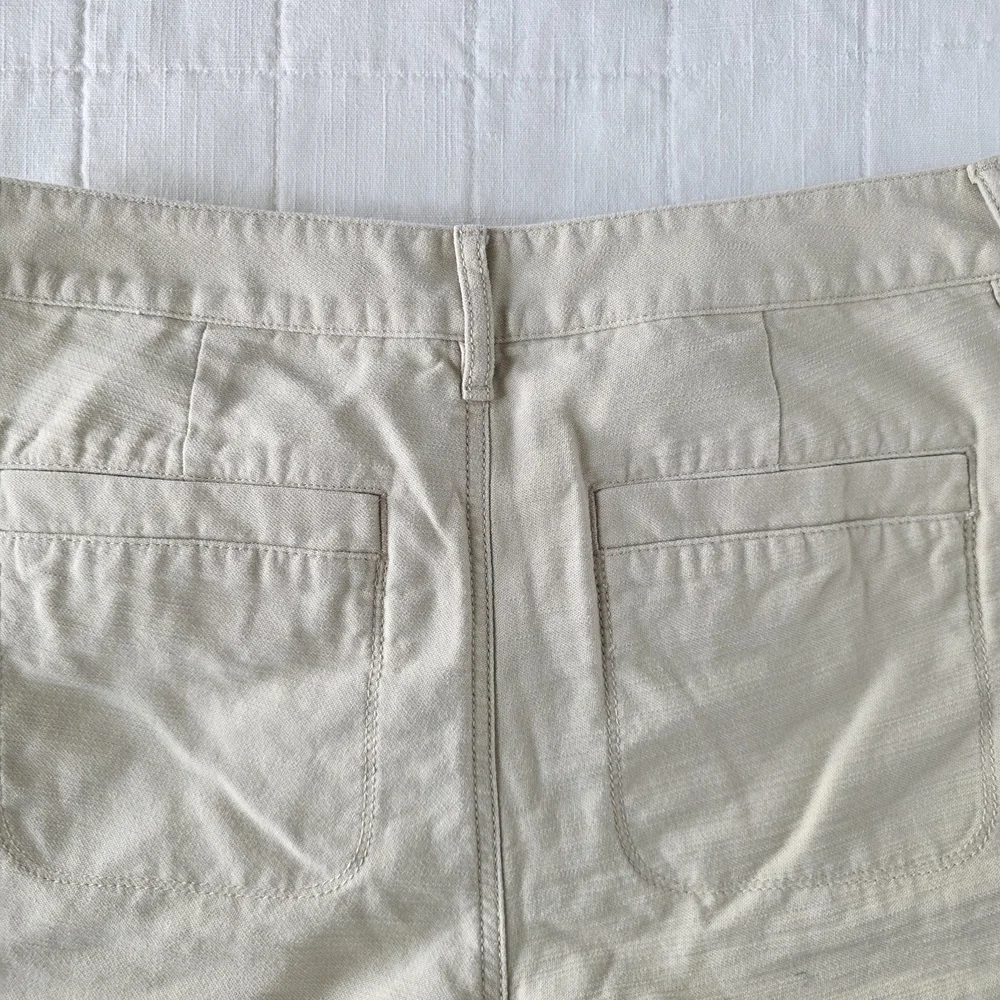 J. CREW Pants Cotton Camp Pants – Size 8 Beige Inseam 26” J Crew Factory